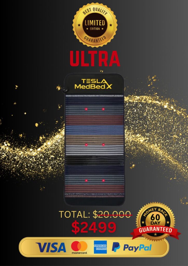 Tesla MedBed X ULTRA - Premium limited edition wellness mat